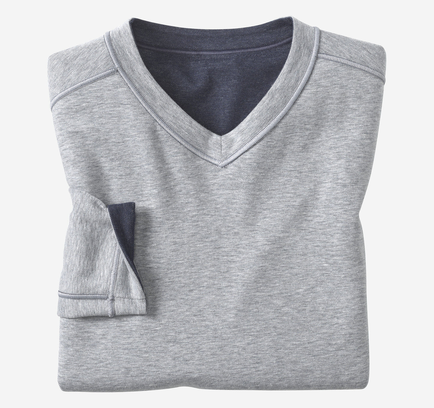 Johnston Murphy Men's Icon Reversible V-Neck Pullover