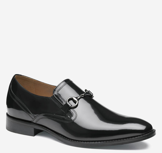Johnston Murphy Men's Richland Plain Toe Bit Loafer
