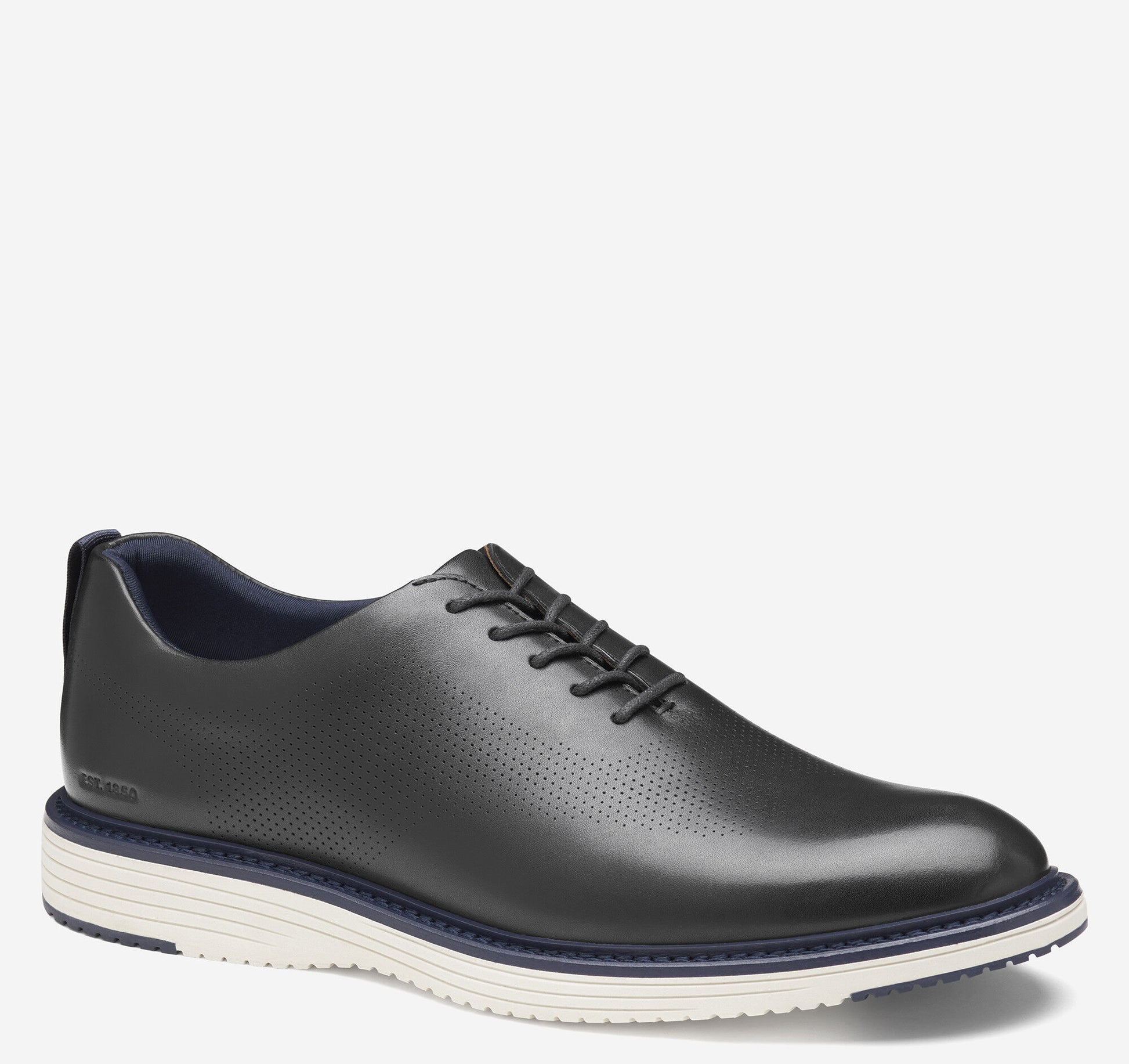 Johnston Murphy Men's Upton One-Piece Perfed Plain Toe