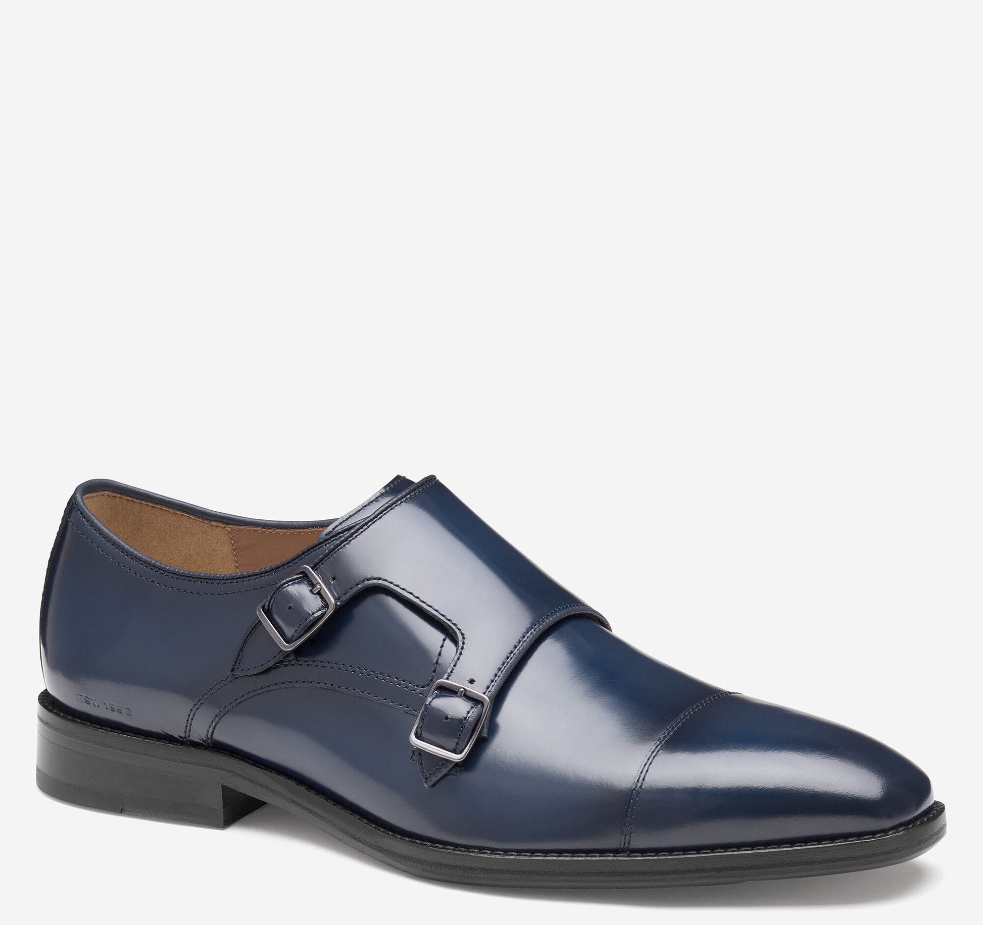 Johnston Murphy Men's Sullivan Double-Buckle Cap Toe