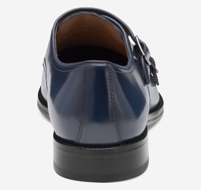 Johnston Murphy Men's Sullivan Double-Buckle Cap Toe