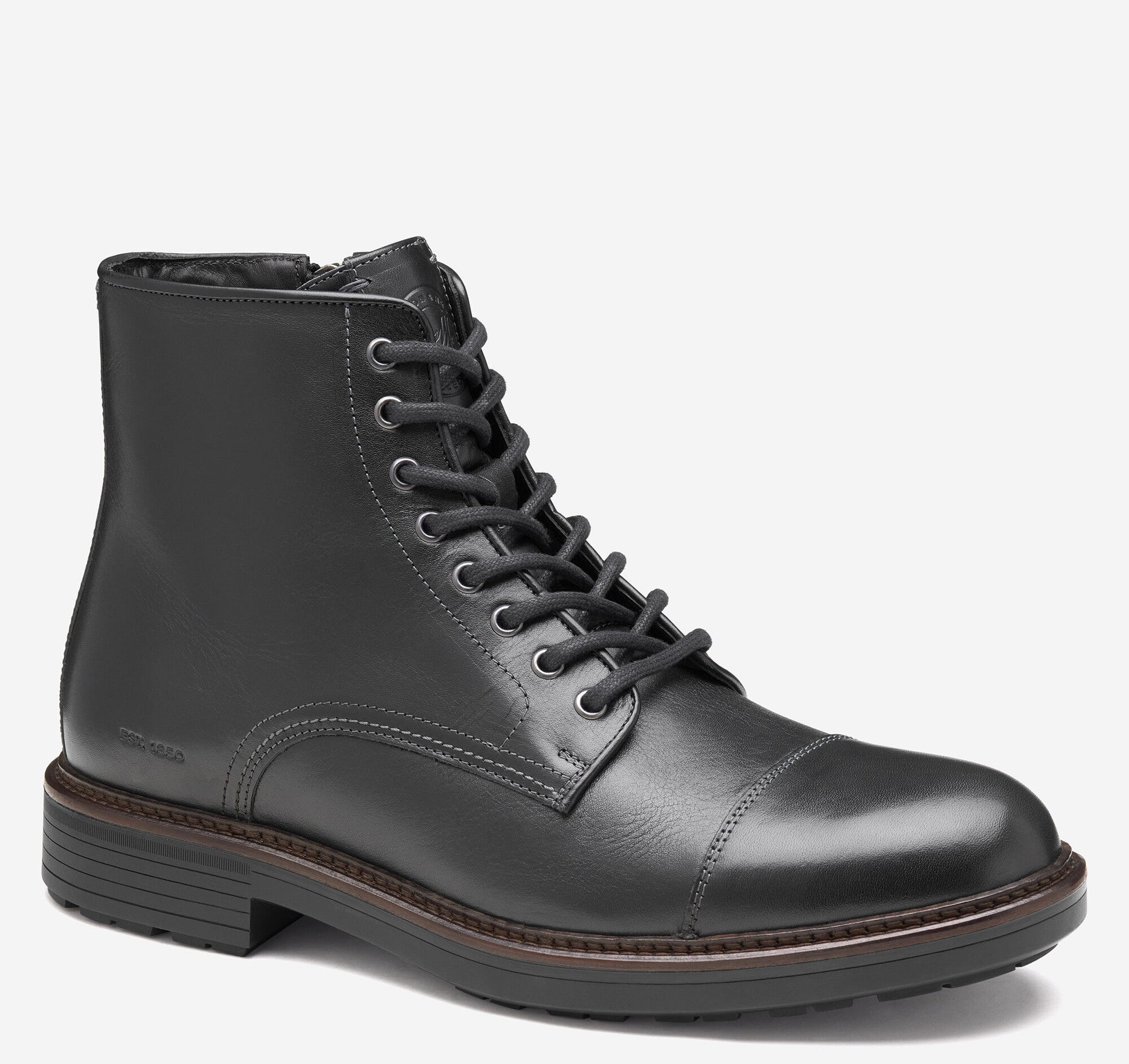 Johnston Murphy Men's Latham Cap Toe Boot