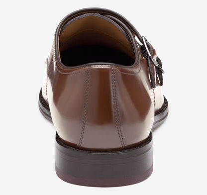 Johnston Murphy Men's Sullivan Double-Buckle Cap Toe