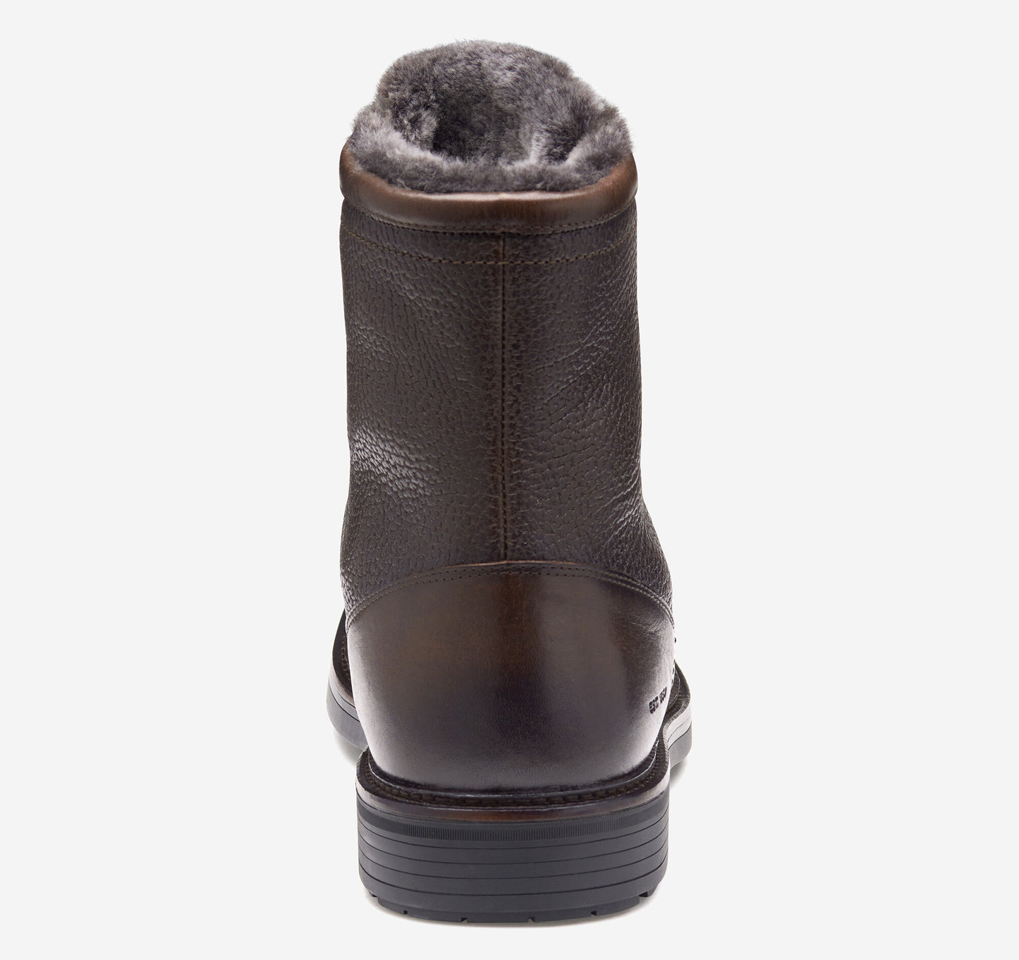 Johnston Murphy Men's Latham Plain Toe Shearling Boot