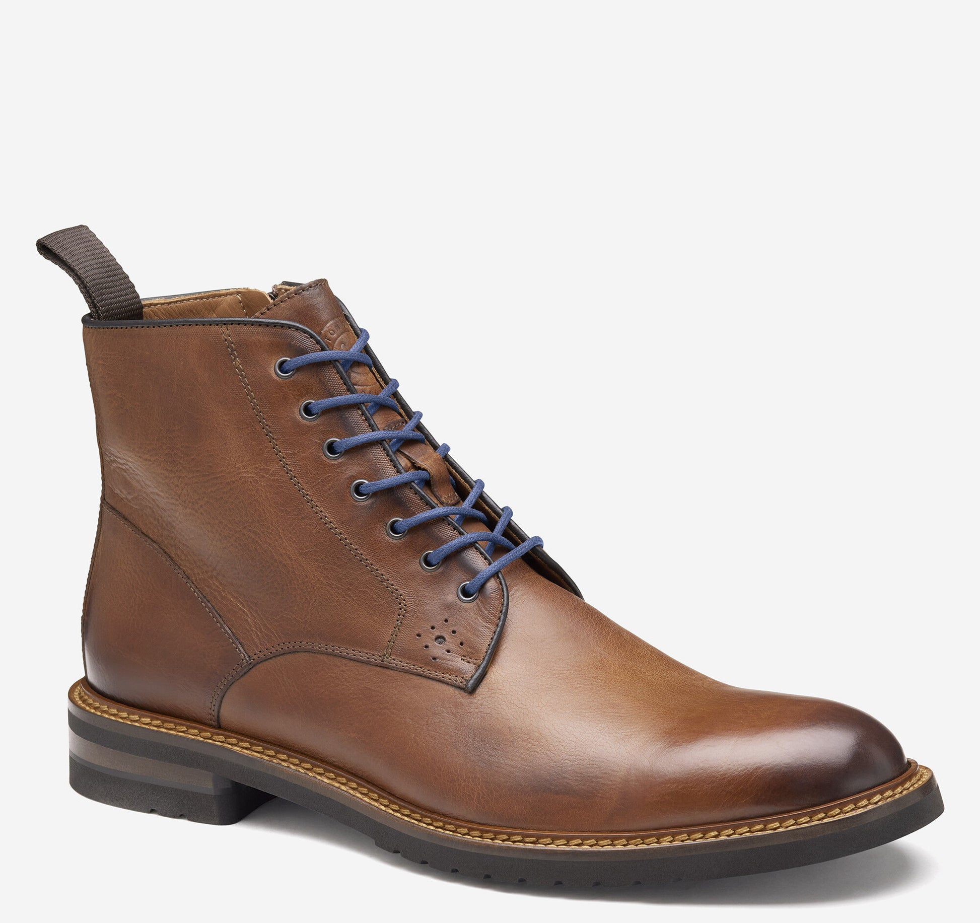 Johnston Murphy Men's Hartford Plain Toe Boot