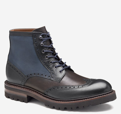 Johnston Murphy Men's Dudley Lug Wingtip Boot