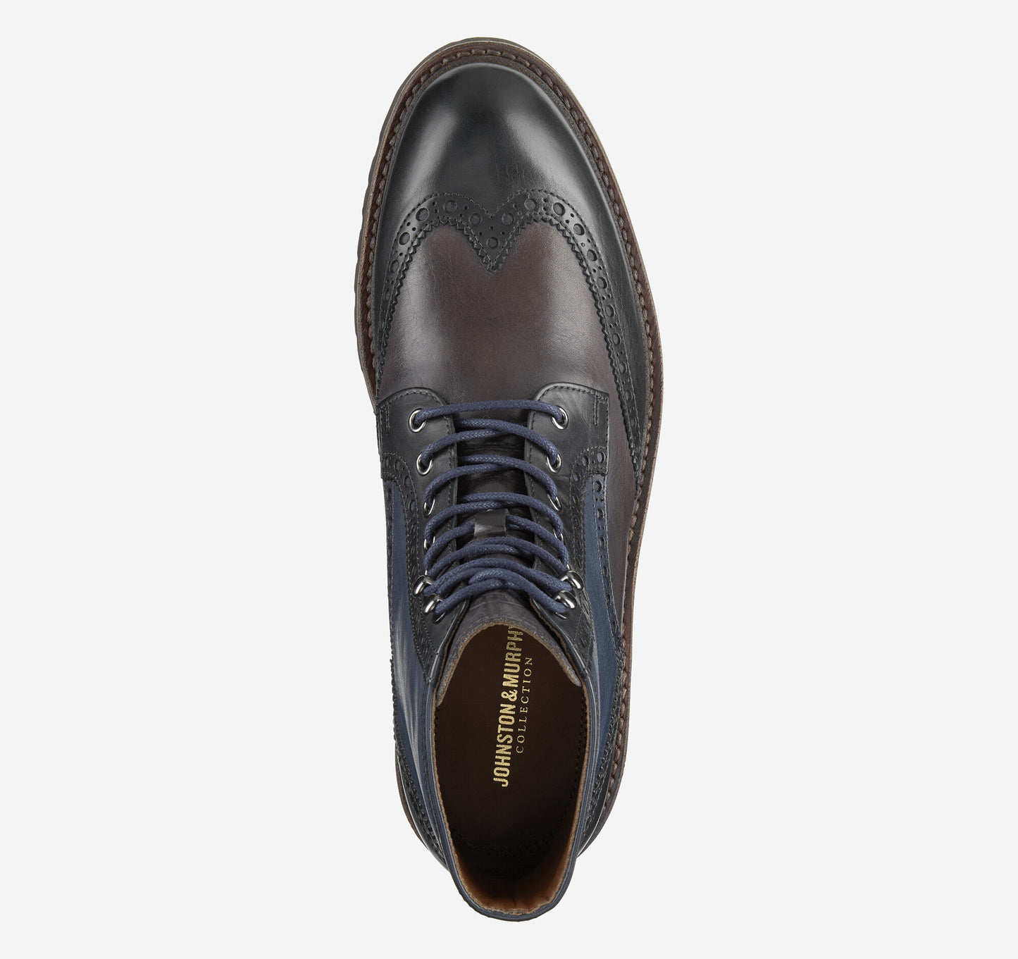 Johnston Murphy Men's Dudley Lug Wingtip Boot