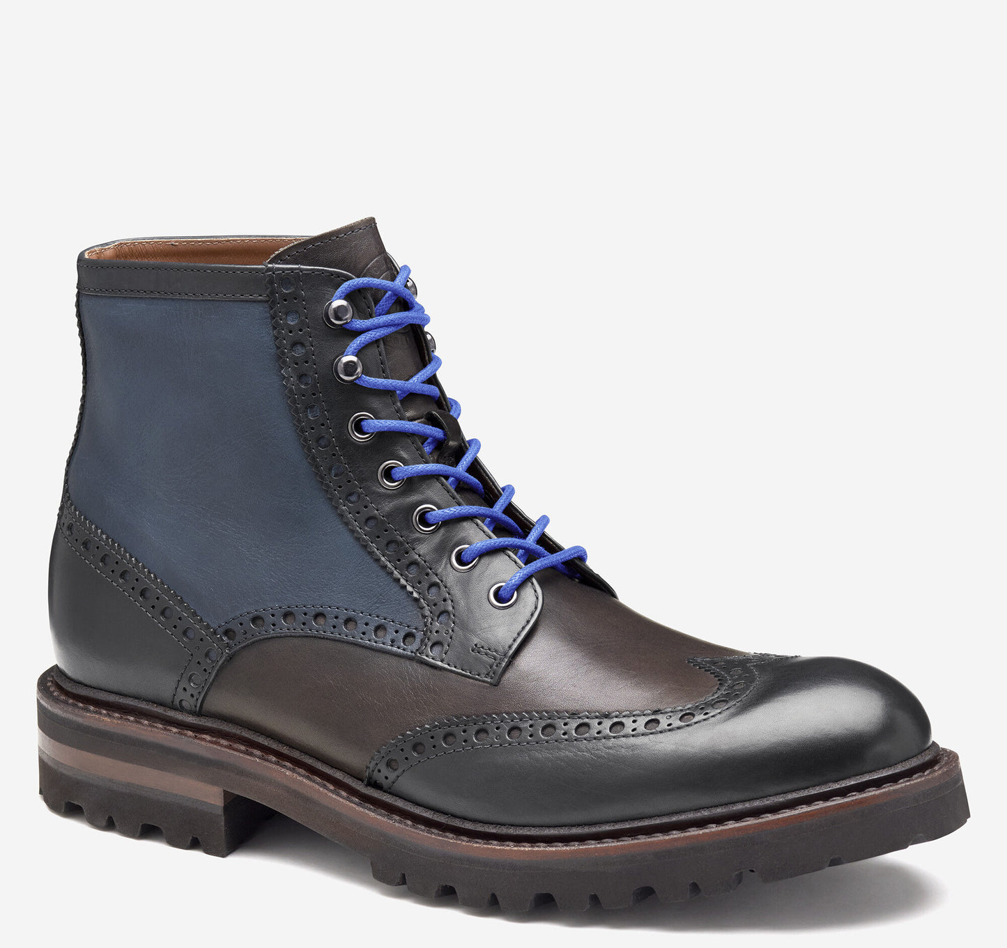 Johnston Murphy Men's Dudley Lug Wingtip Boot