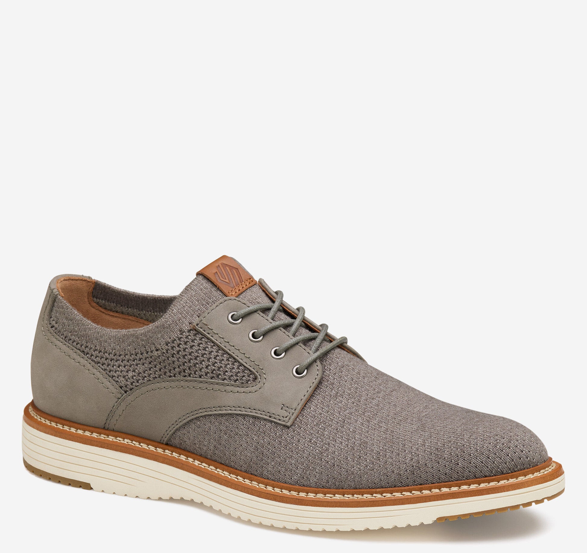 Johnston Murphy Men's Upton Knit Plain Toe