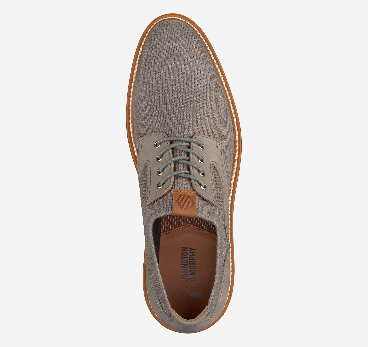 Johnston Murphy Men's Upton Knit Plain Toe