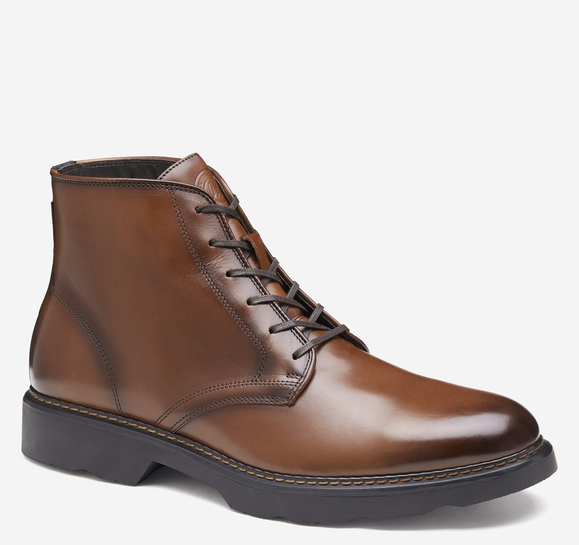 Johnston Murphy Men's Huxley Plain Toe Derby Boot
