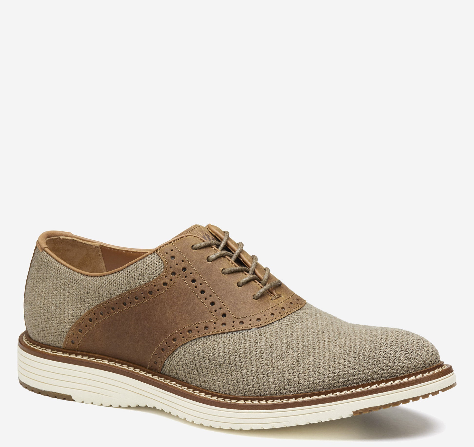 Johnston Murphy Men's Upton Knit Saddle