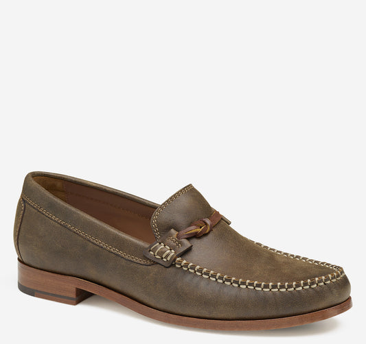 Johnston Murphy Men's Baldwin Leather Bit Loafer