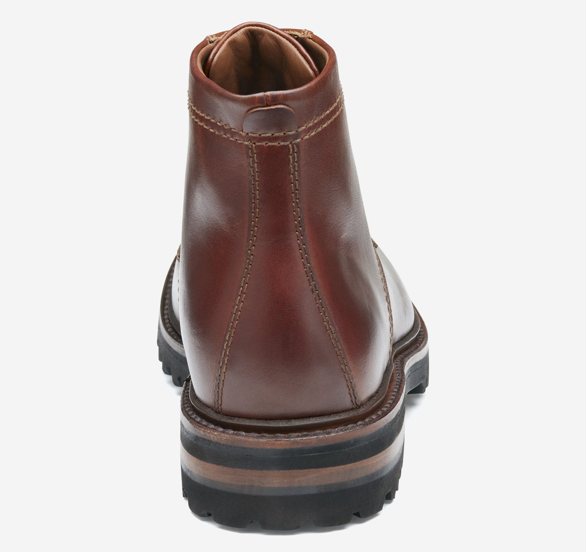 Johnston Murphy Men's Dudley Lug Plain Toe Boot