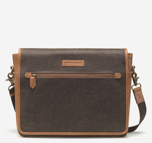 Johnston Murphy Men's Rhodes Messenger Bag