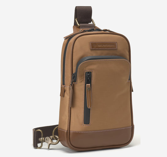 Johnston Murphy Men's Hudson Waterproof Sling Bag