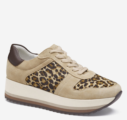 Johnston Murphy Women's Gracie Colorblock Lace-Up