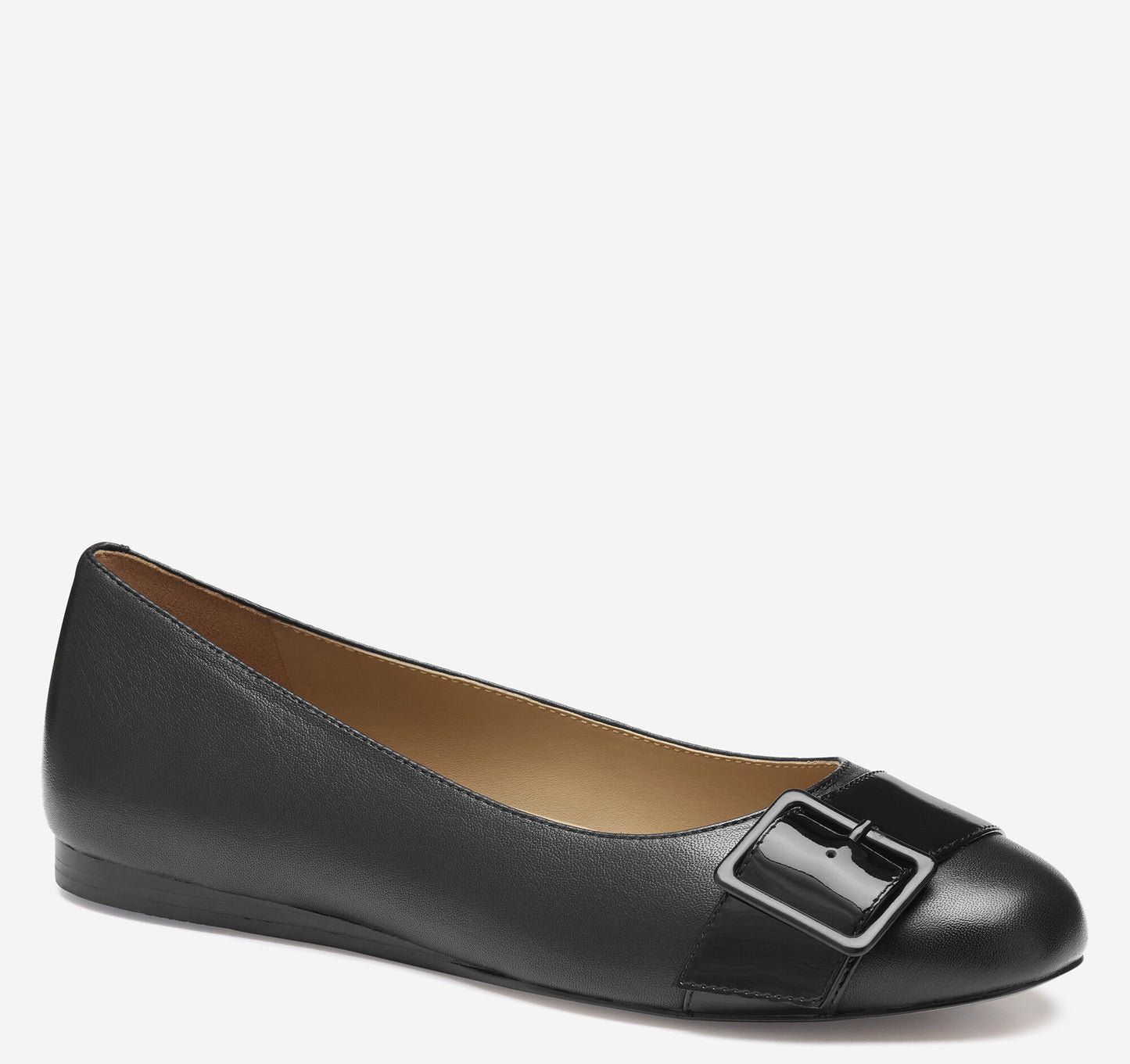 Johnston Murphy Women's Claire Belted Flat