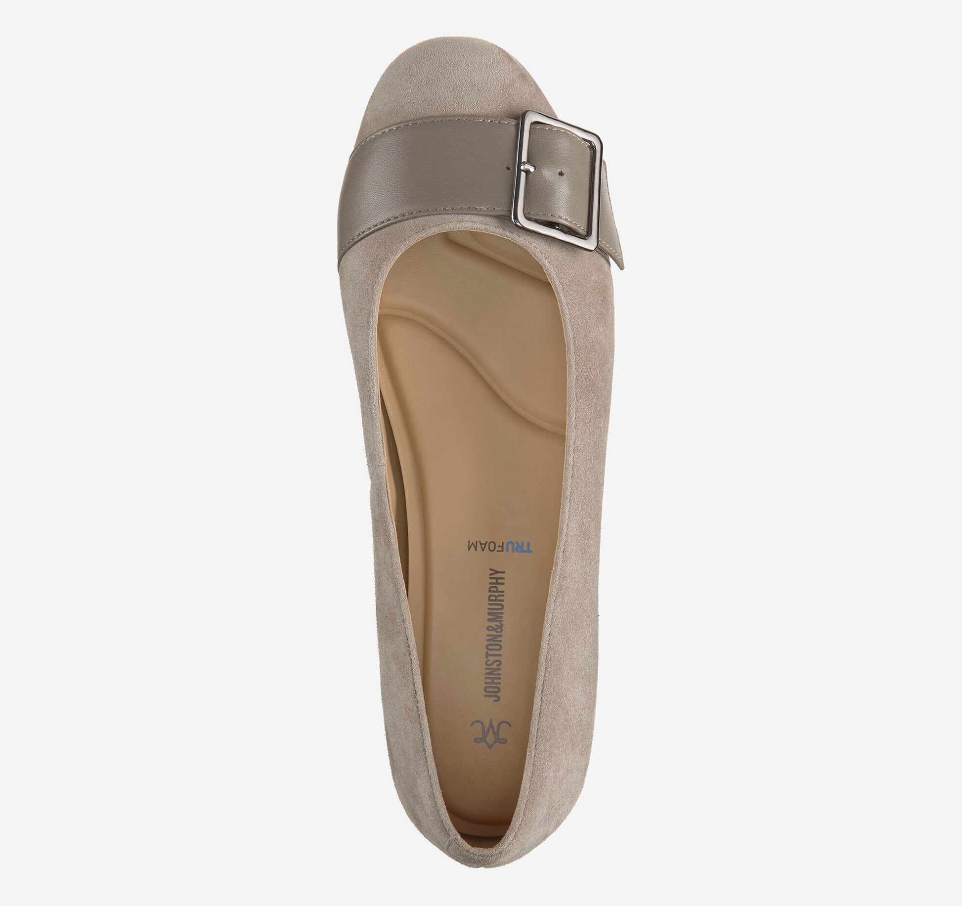 Johnston Murphy Women's Claire Belted Flat
