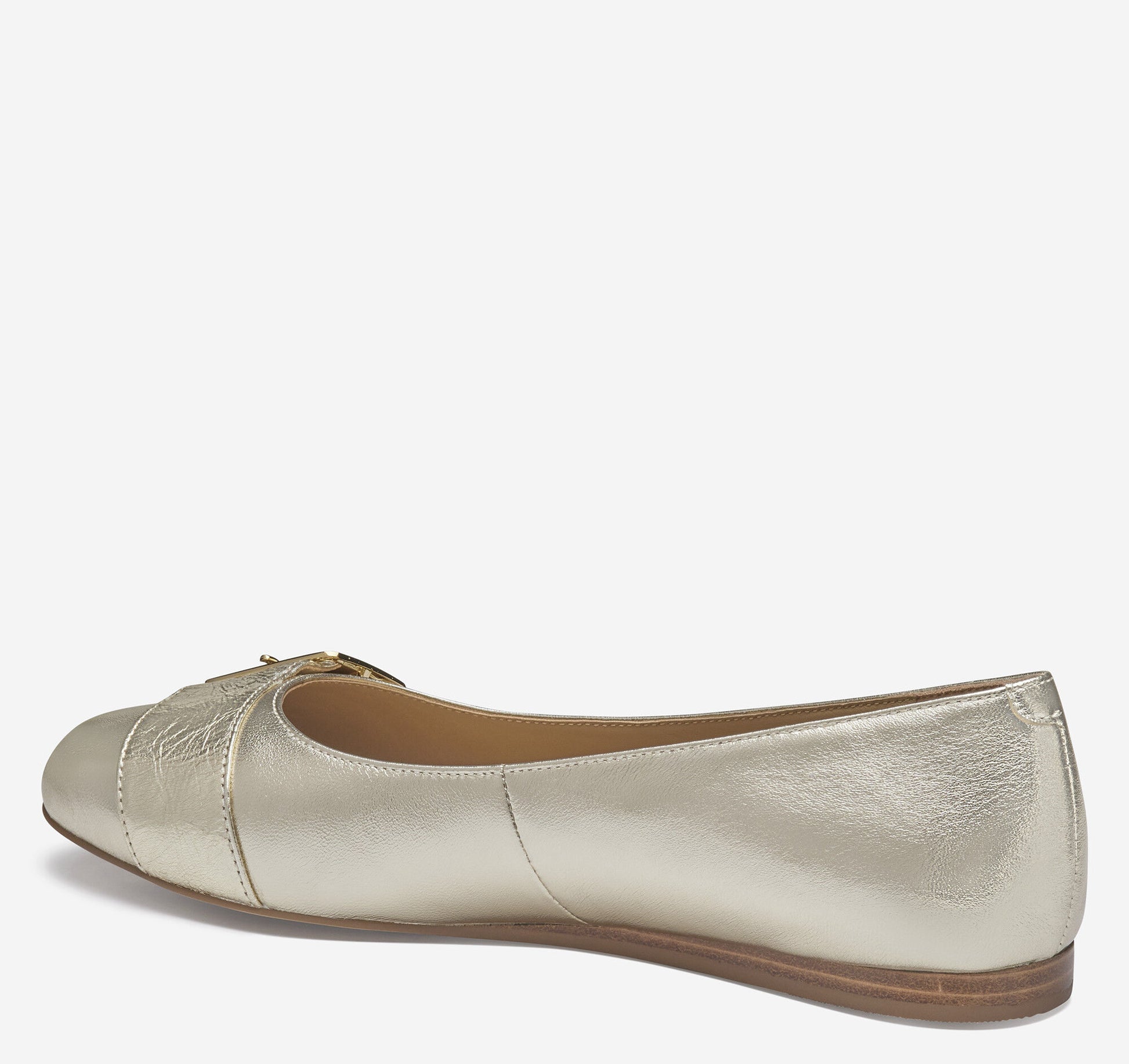 Johnston Murphy Women's Claire Belted Flat