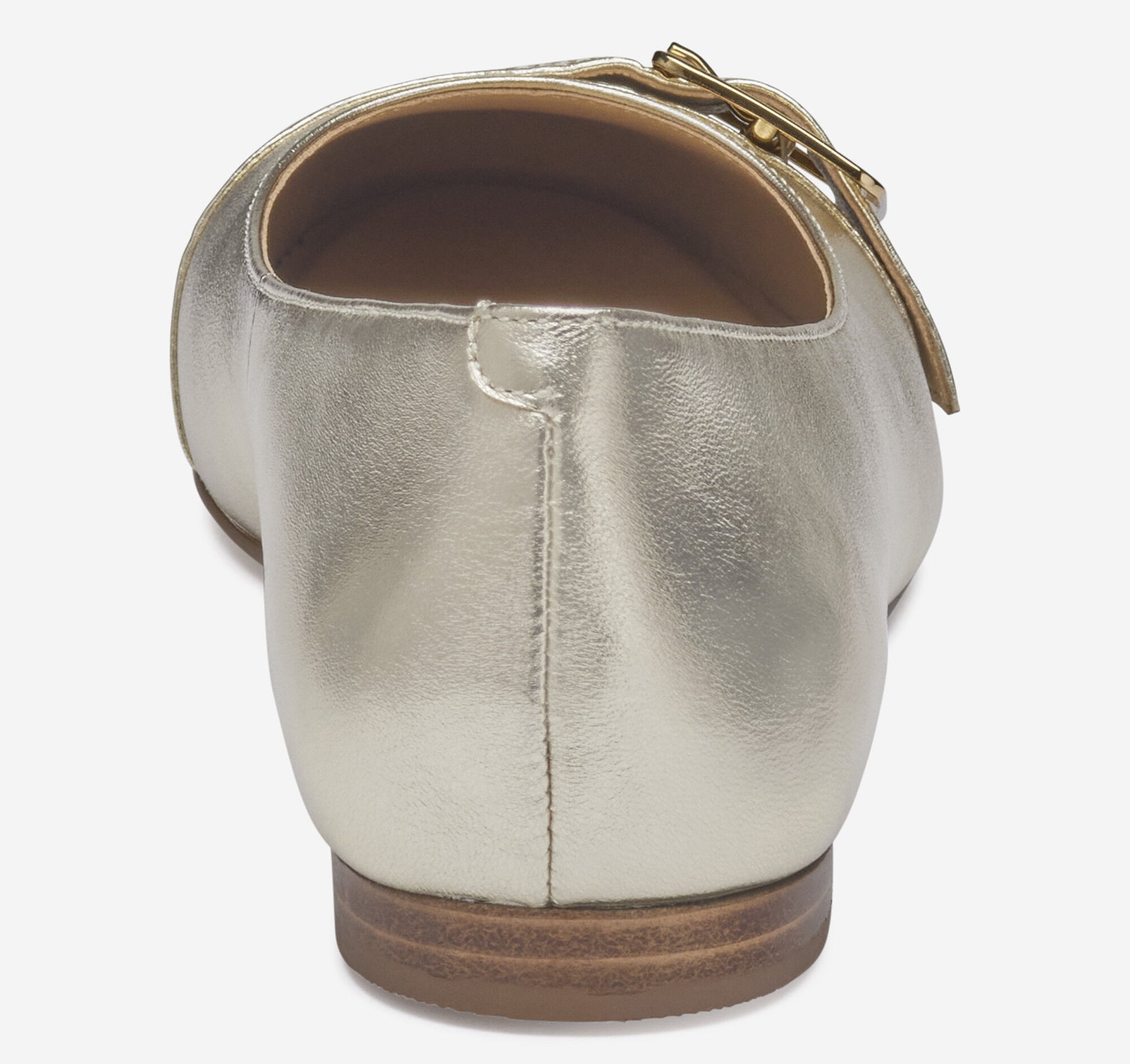 Johnston Murphy Women's Claire Belted Flat