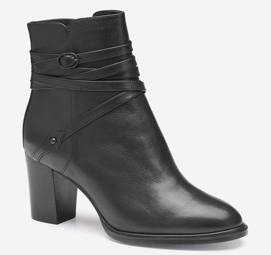 Johnston Murphy Women's Amy Belted Bootie