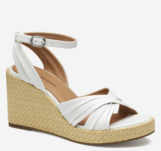 Johnston Murphy Women's Marcia Cross-Band Sandal