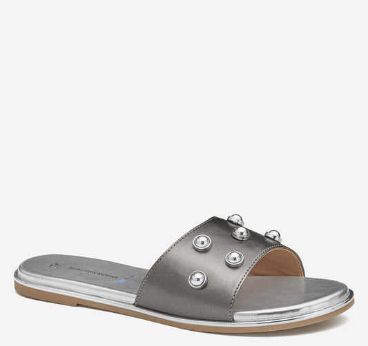 Johnston Murphy Women's Shayla Embellished Slide