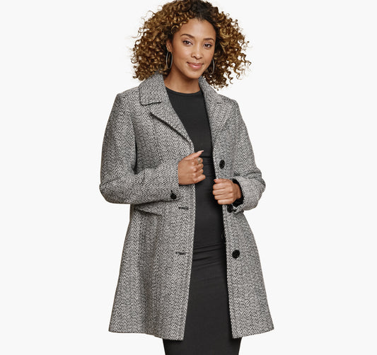Johnston Murphy Women's Tweed Coat