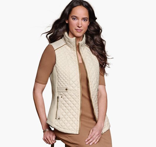 Johnston Murphy Women's Quilted Vest