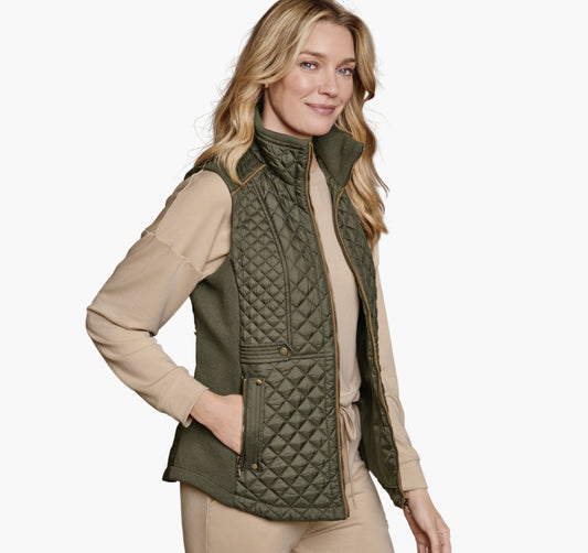 Johnston Murphy Women's Quilted Vest