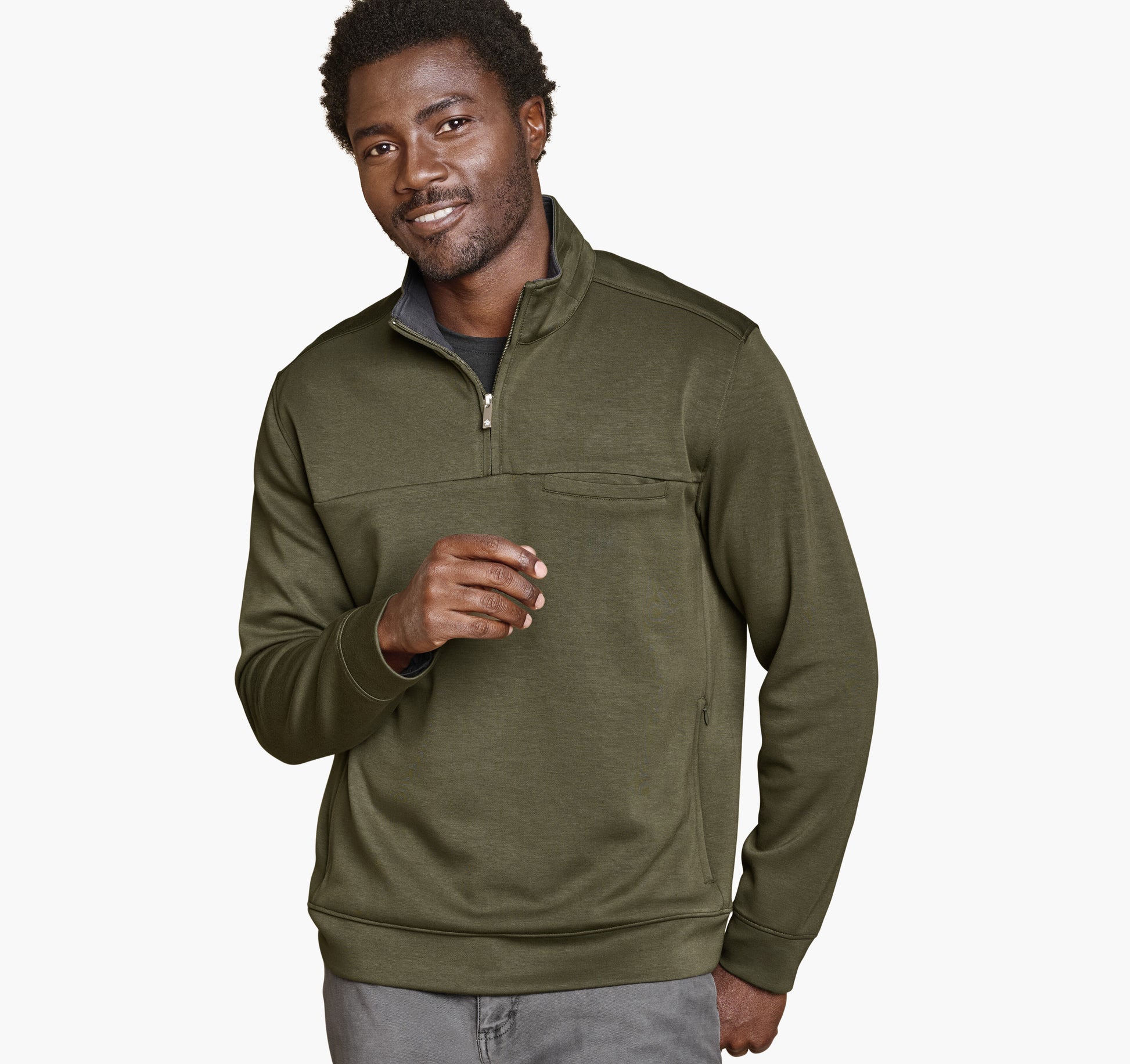 Johnston Murphy Men's Essential Quarter-Zip