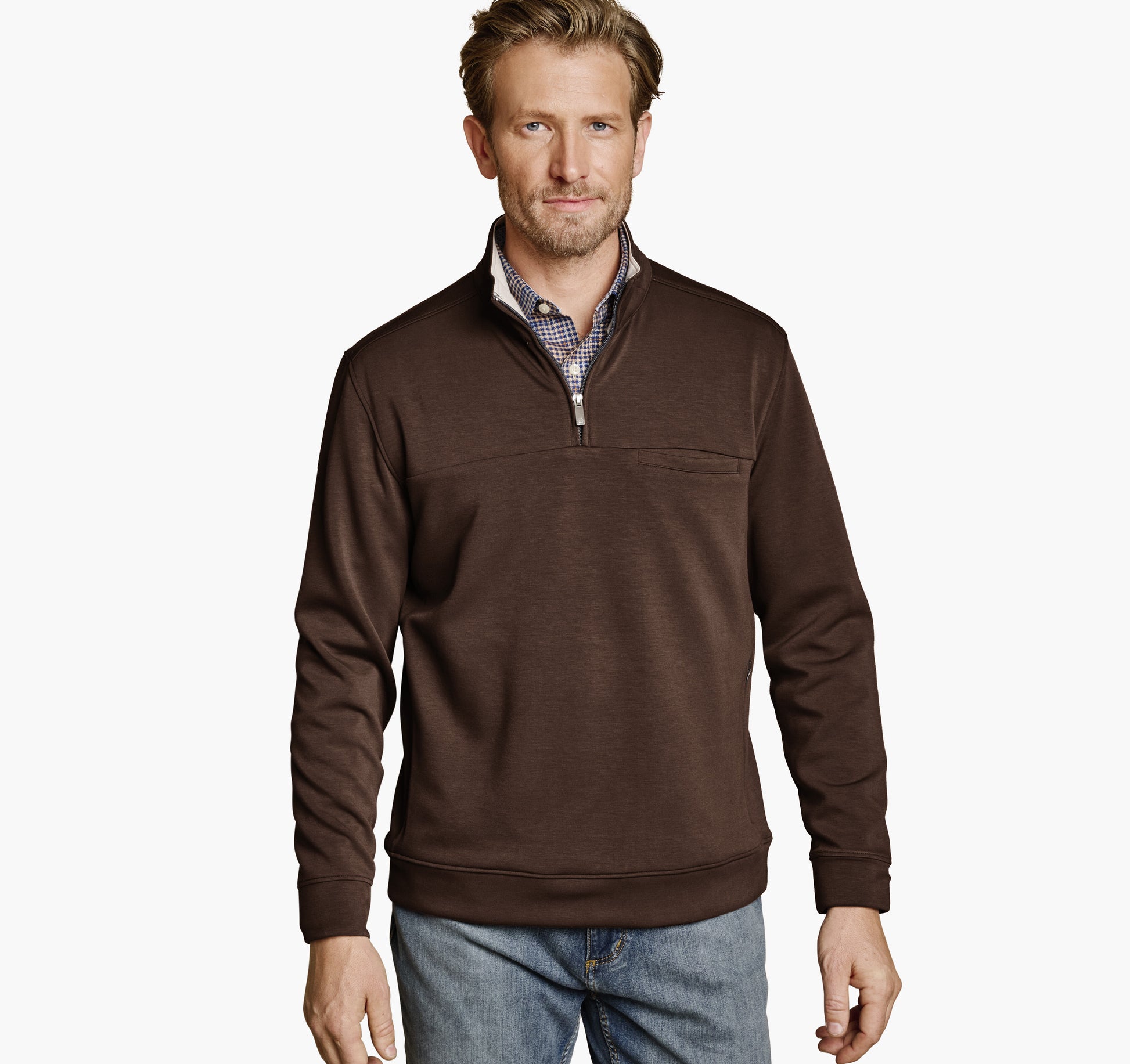 Johnston Murphy Men's Essential Quarter-Zip