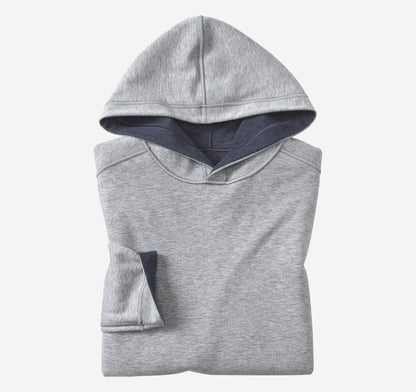 Johnston Murphy Men's Icon Reversible Hooded Pullover