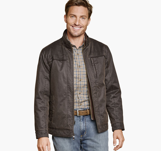 Johnston Murphy Men's Antique Cotton Jacket