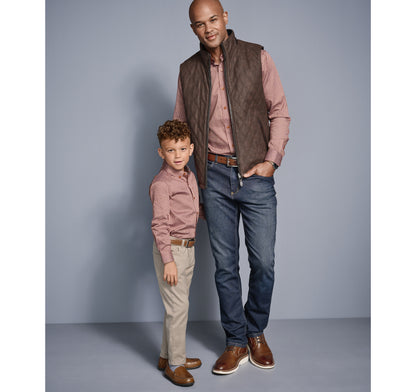 Johnston Murphy Men's Upton Reversible Vest