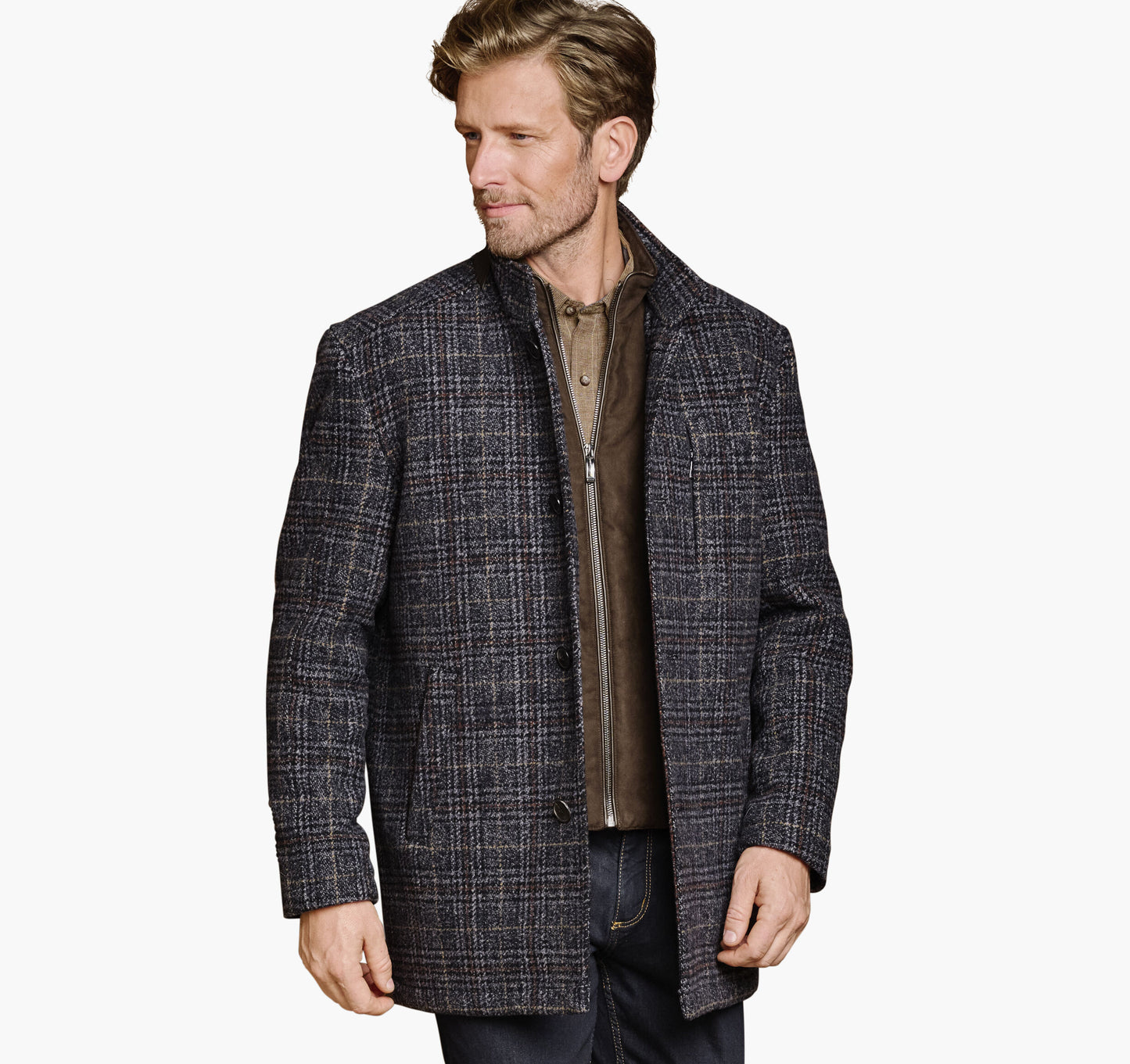 Johnston Murphy Men's Upton Car Coat
