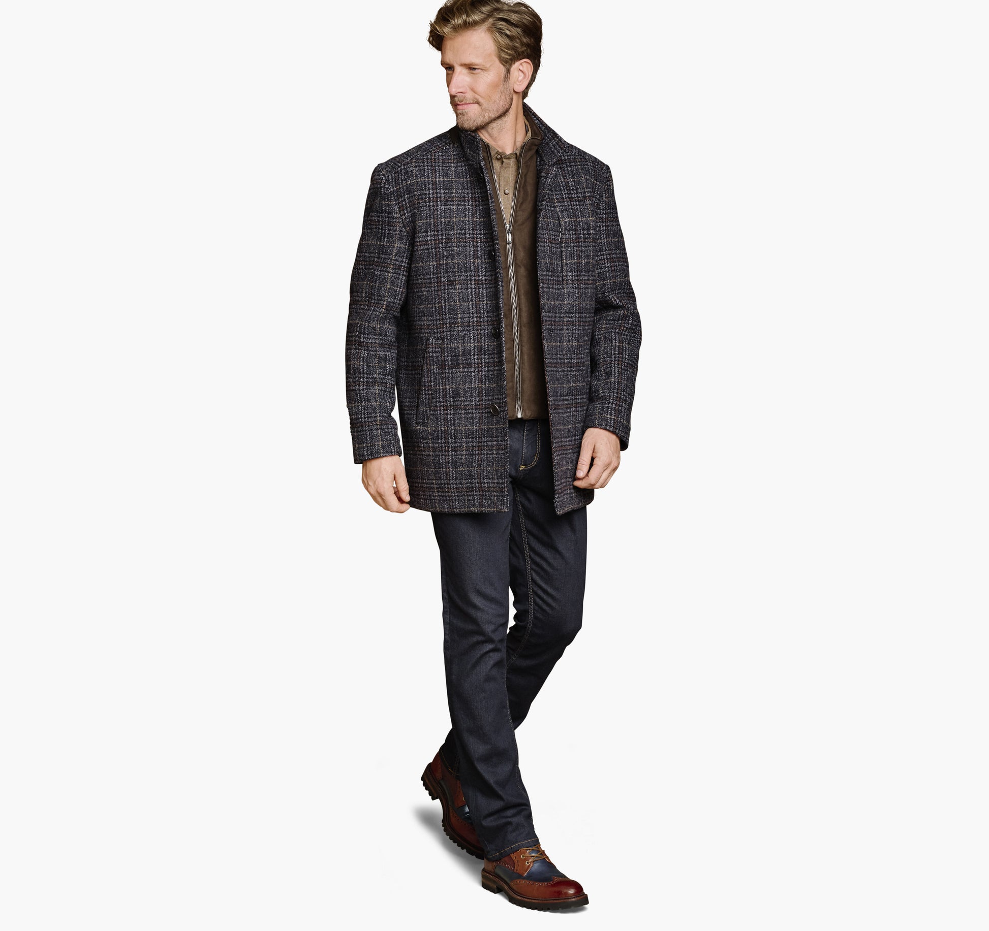 Johnston Murphy Men's Upton Car Coat