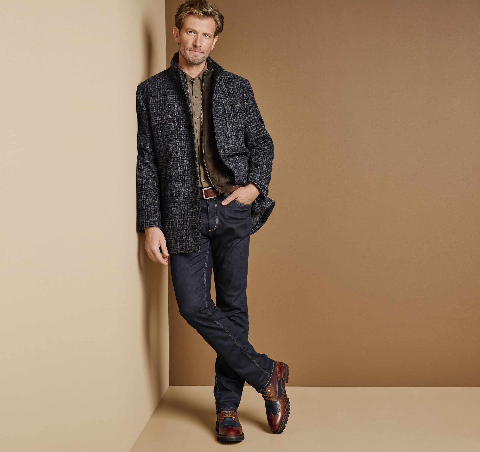 Johnston Murphy Men's Upton Car Coat