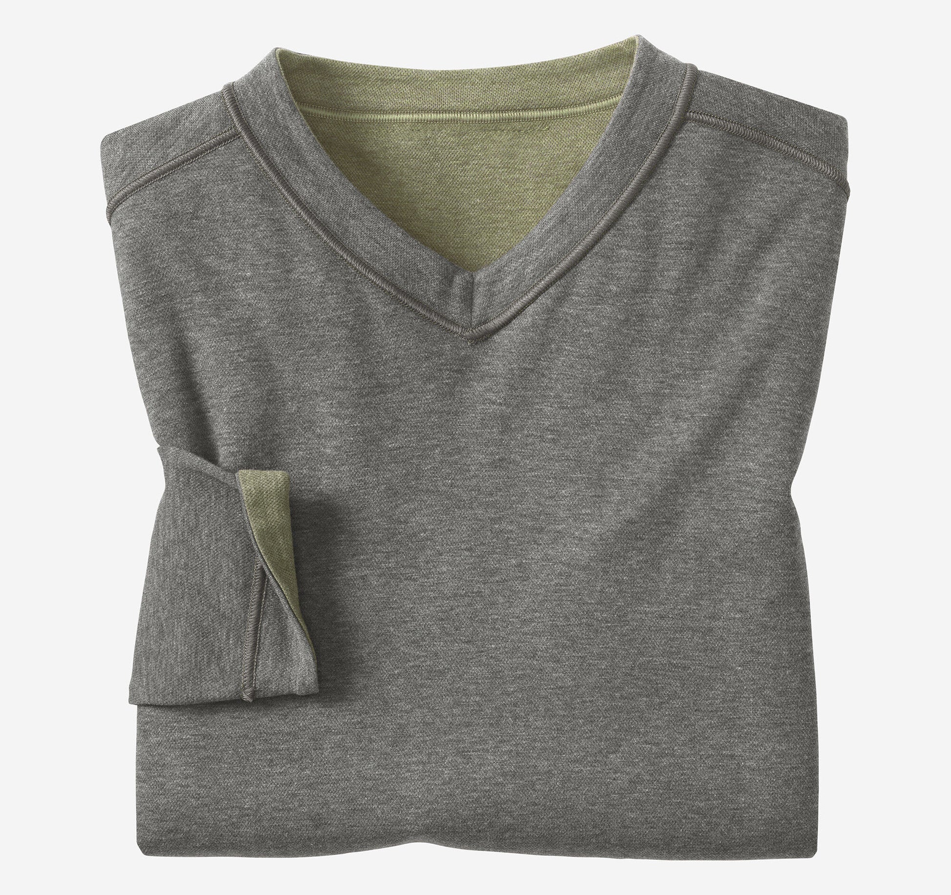 Johnston Murphy Men's Icon Reversible V-Neck Pullover