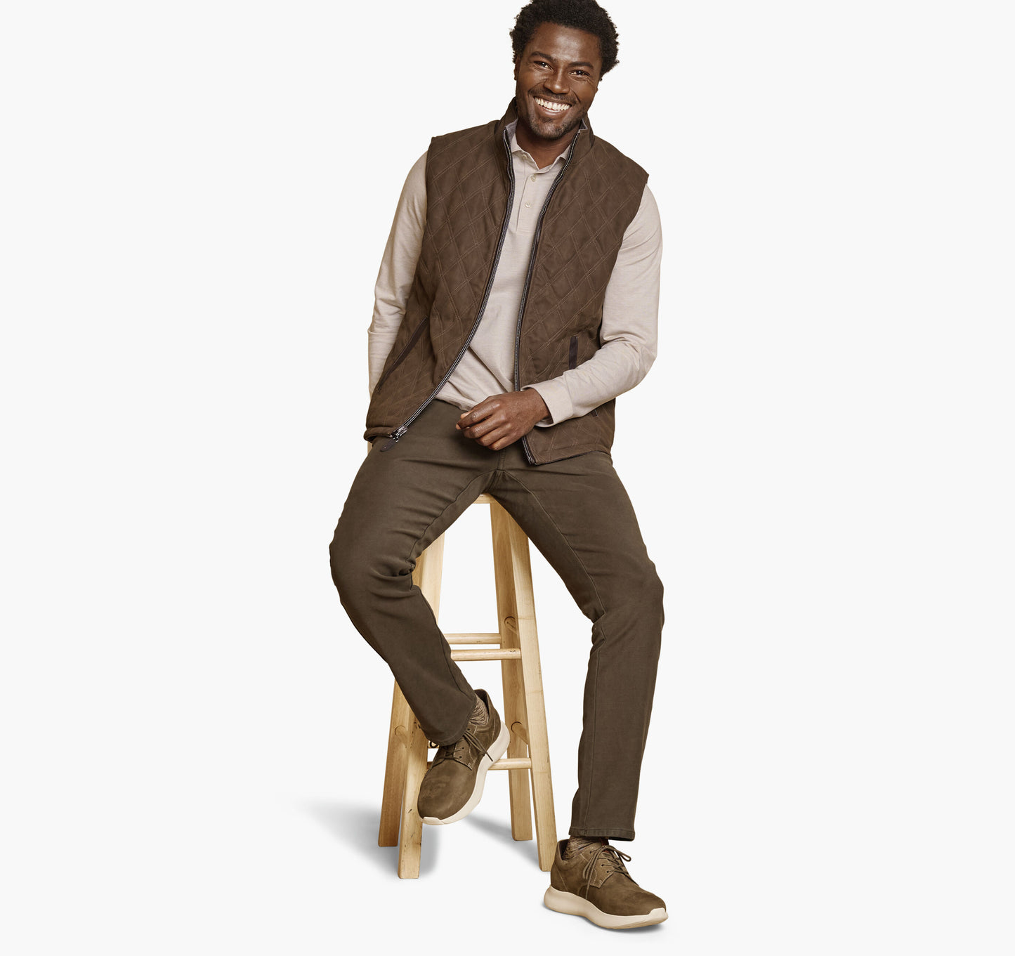 Johnston Murphy Men's Upton Reversible Vest