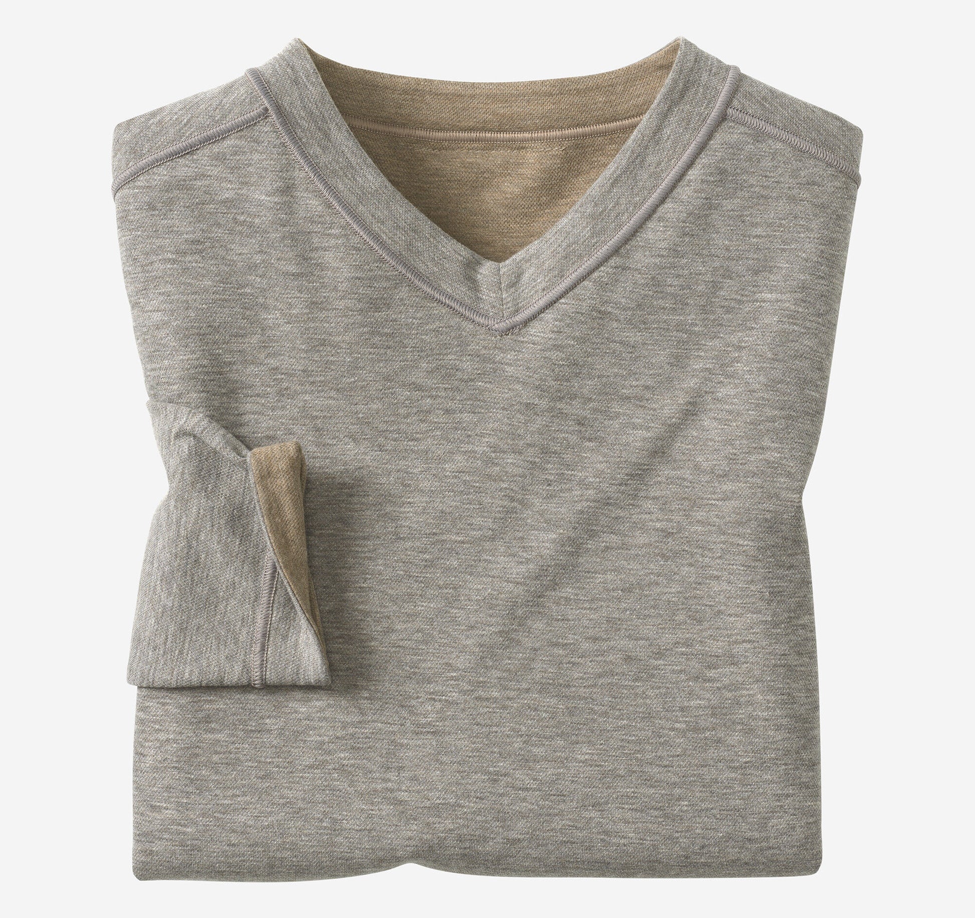Johnston Murphy Men's Icon Reversible V-Neck Pullover