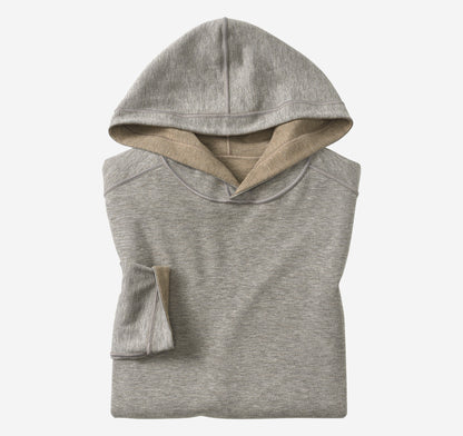 Johnston Murphy Men's Icon Reversible Hooded Pullover