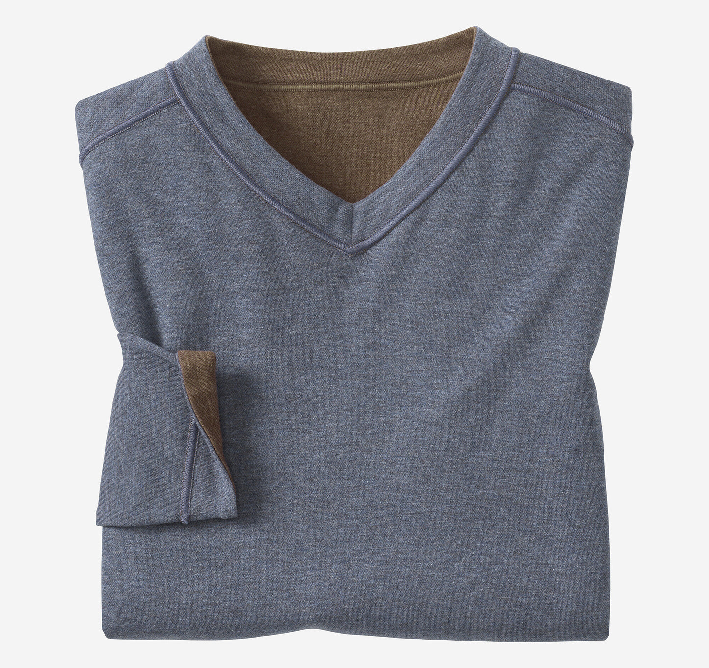 Johnston Murphy Men's Icon Reversible V-Neck Pullover