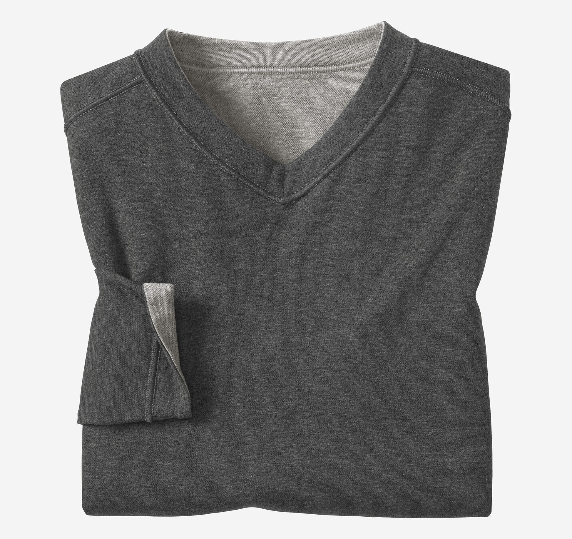 Johnston Murphy Men's Icon Reversible V-Neck Pullover