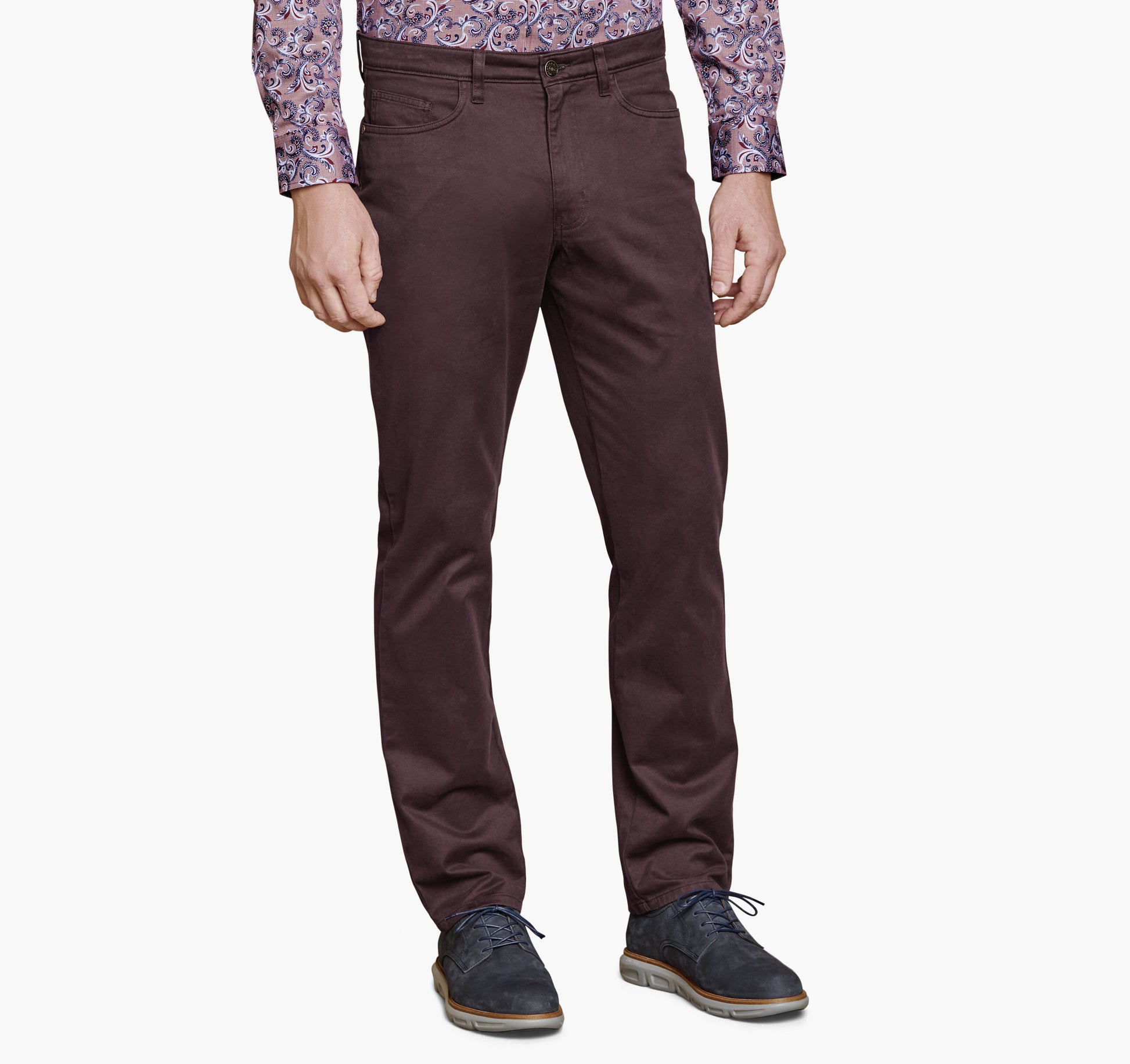 Johnston Murphy Men's Five-Pocket Pants