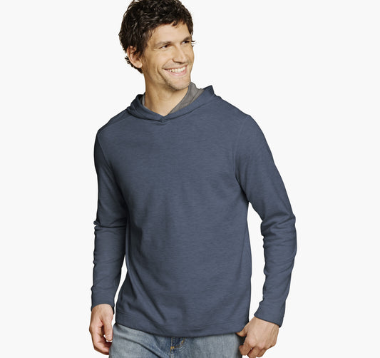Johnston Murphy Men's Icon Reversible Hooded Pullover