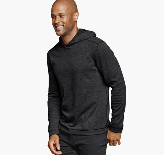 Johnston Murphy Men's Icon Reversible Hooded Pullover