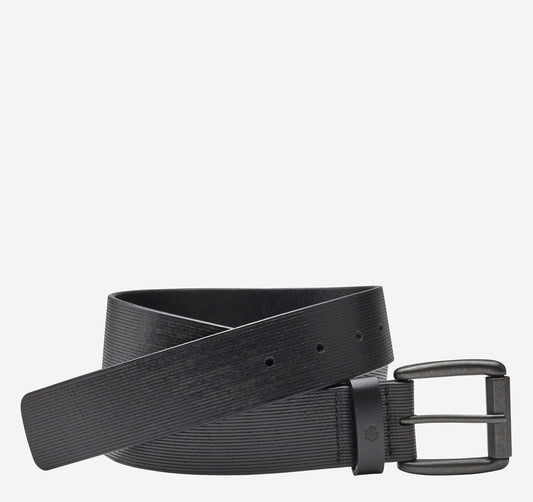Johnston Murphy Men's Scored Roller Buckle Belt