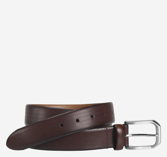 Johnston Murphy Men's Micro Perf Belt